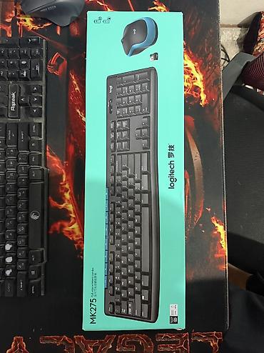 большой коврик для мыши: Беспроводной комплект Logitech MK275: клавиатура + мышь + коврик — 3