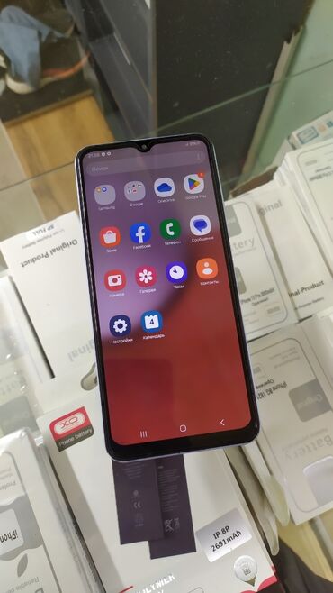 купить кондиционеры в бишкеке: Samsung Galaxy A13, Б/у, 128 ГБ, цвет - Голубой, 2 SIM