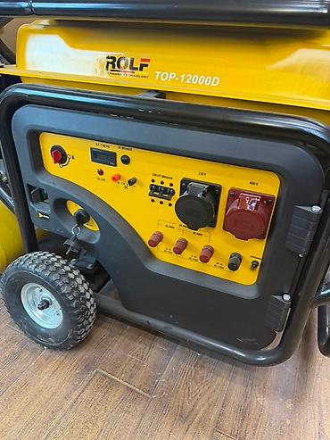 dhas 120ap: Дизельный генератор ROLF TOP-12000D - Мощный трехфазный/однофазный — 1