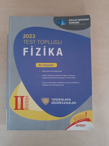 ingilis dili test toplusu 1 ci hisse yukle: Fizika test toplusu 2 ci hisse az işlenib