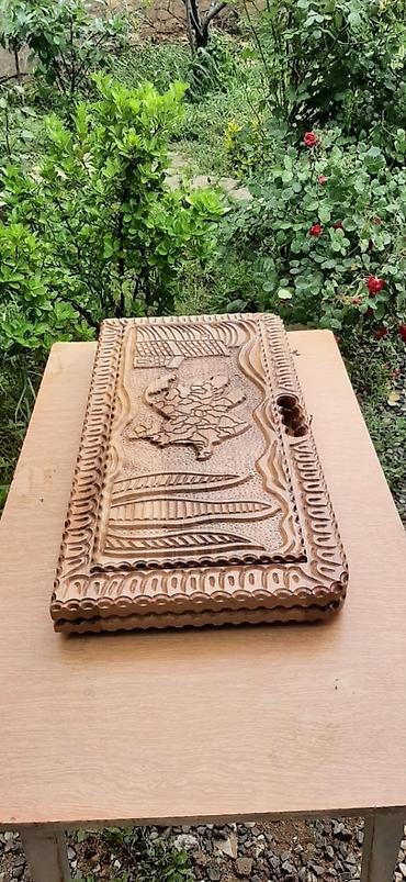 Nərdlər: Nərdlər əl işidi qoz agacinan yigilib şəkildəki Nərdlər 95 azendi — 2