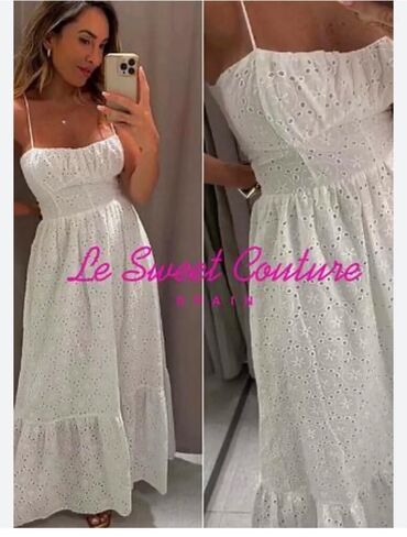 Коктейльное платье, Миди, Zara, XL (EU 42)