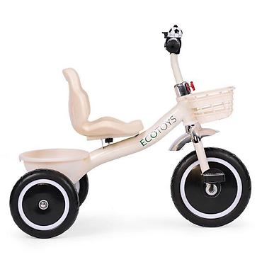 patike jordan: ECOTOYS tricikl sa korpama i zvoncem – Beige (SKU: WQL-1999 BEIGE-250) — 4