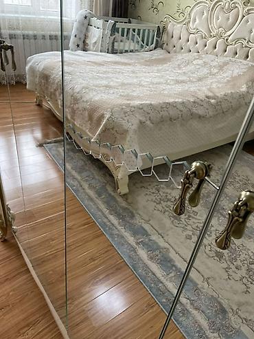 Туалетные столики: Туалетный столик, С зеркалом, цвет - Бежевый, МДФ — 2