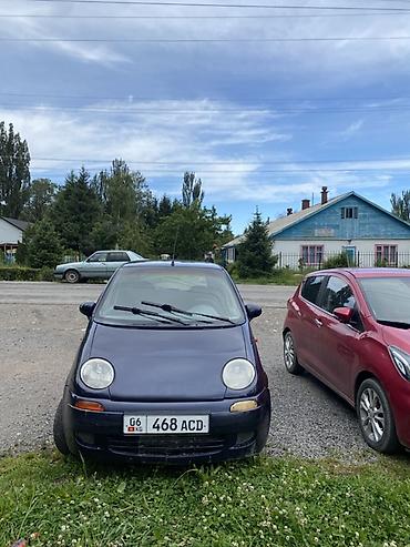 Унаа: Daewoo Matiz: 2001 г., 0.8 л, Кол менен иштөөчү, Хетчбек — 1