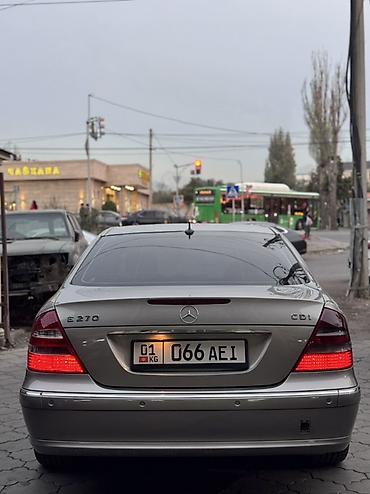 кабан мерседес: Mercedes-Benz E-Class: 2003 г., Автомат, Дизель, Седан — 5