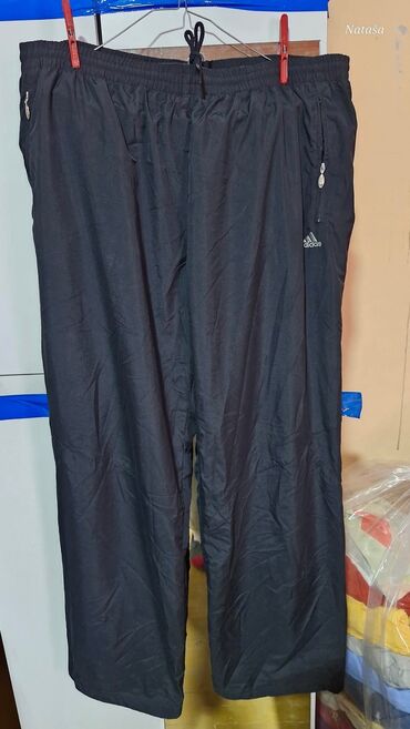 trake za kosu muske: Sweatpants, 2XL (EU 56), Adidas, color - Black, Microfibre