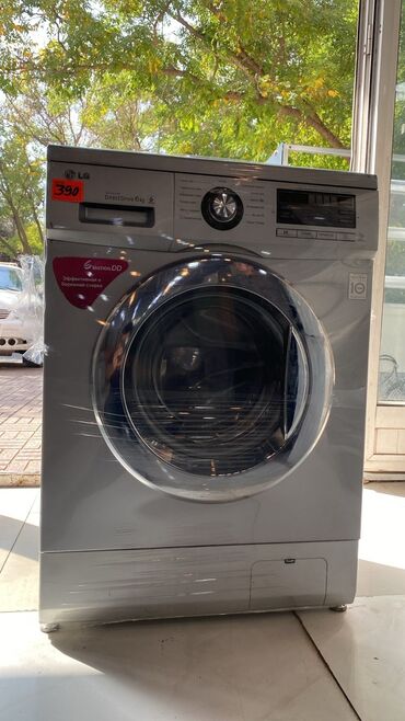 diş aparati: Paltaryuyan maşın LG, 6 kq, Avtomat, Qurutmasız, Kredit yoxdur