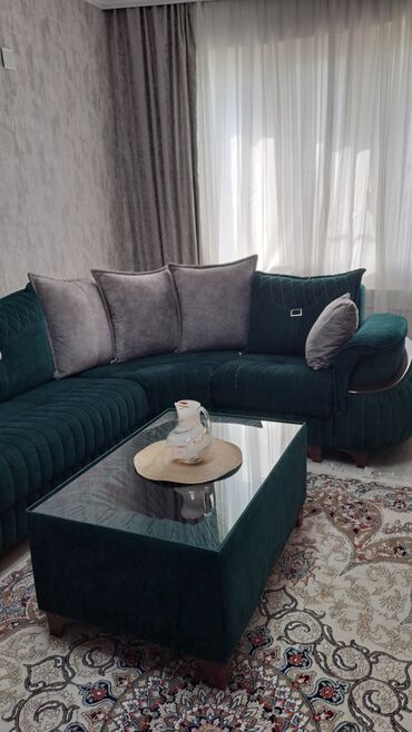 Divan və masa dəstləri: İşlənmiş, Künc divan, Qonaq otağı üçün, Açılan -da lalafo.az — 2 Divan və masa dəstləri: İşlənmiş, Künc divan, Qonaq otağı üçün, Açılan — 2