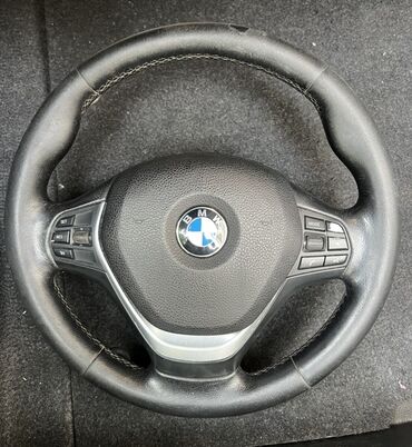 Sükanlar, rullar: Zavod bmw f30 rulu.Derisi qopub ustden biraz.Bashqa hecbir problemi