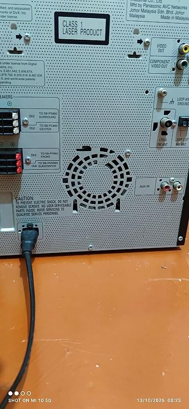 musiqi sentir: Panasonic SA-VK860 musiqi mərkəzi / DVD audio sistem Çoxfunksiyalı ev — 2