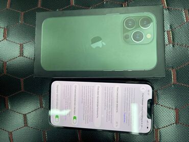 айфон 13 про цена в бишкеке бу: IPhone 13 Pro, 256 ГБ, Alpine Green, Куту