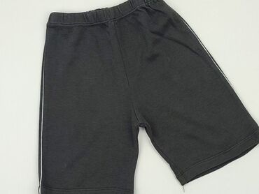 spodnie z dziurami czarne: Krótkie spodenki, 4-5 lat, 110, stan - Dobry