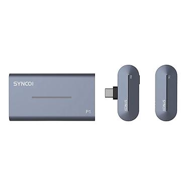 SYNCO P1S T Simsiz Yaxa Mikrofon Sistemi (Power Bank Keys ilə) Mobil