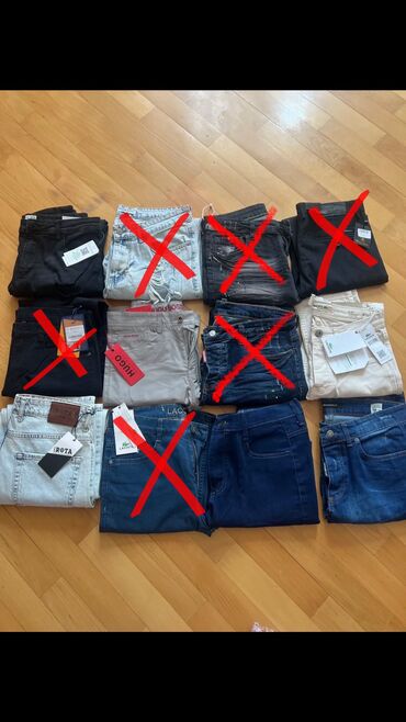 qaqa stili şalvar: Полуклассические Мужские брюки, Massimo Dutti, 2XS (EU 32)