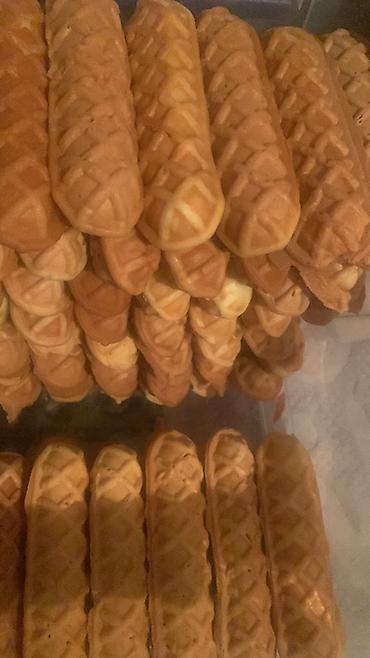 Производство кондитерских изделий: Вафли «орешки на палочке» (длинные вафельные трубочки) - Форма — 8