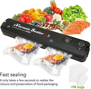 Ostali kuhinjski aparati: Vakuumska mašina za zavarivanje kesa – “Vacuum Sealer Z” Opis: - — 12