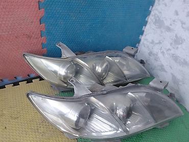 estima: Передняя левая фара Toyota 2003 г., Б/у, Оригинал, Япония — 3