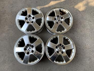 step vagon: Литые Диски R 16 Honda, Комплект, отверстий - 5, Б/у — 2