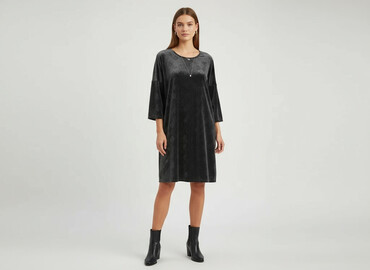 sukienki z aksamitu duże rozmiary: VRS, Women`s dress, size L