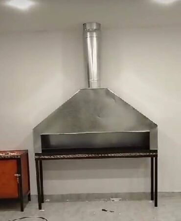 Restoran manqalları: Kabab Manqalları və Havalandırma Zontlarının Hazırlanması Hər ölçüdə — 3