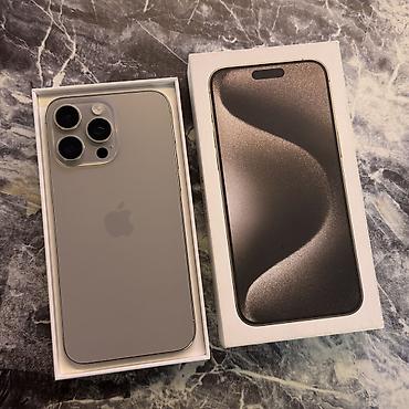 ihone xs: IPhone 15 Pro Max, Б/у, 256 ГБ, Natural Titanium, Чехол, Коробка, 84 % — 10