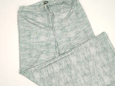 Material trousers for women, size 2XL (EU 44)