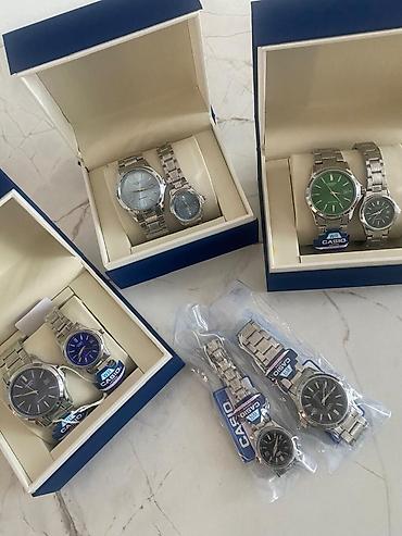 ручные часы мужские: Классические часы часы, Casio, Водонепроницаемые, Унисекс, Новый — 1