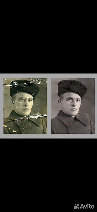 реставрация картины маслом: Восстановление и ретушь старых фотографий - Профессиональная цифровая — 2