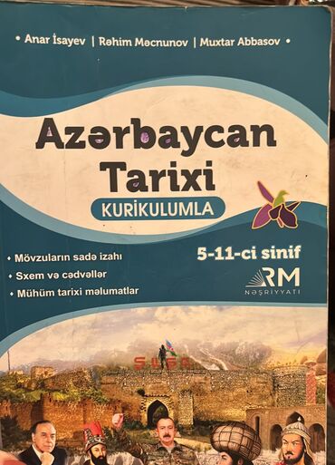 5ci sinif azerbaycan tarixi: Bu kitab Azərbaycan tarixi kurikulumuna uyğun olaraq 5-11-ci siniflər