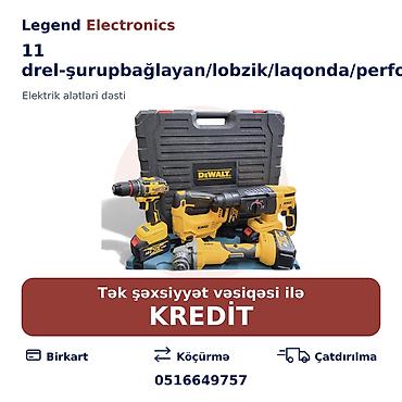 islənmis drel: Elan başlığı: Akkumulyatorlu elektrik alət dəsti — 11 — 1