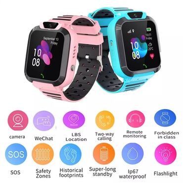 Ručni satovi: Vodootporni Dečiji Smart Watch S16 Lbs Praćenje, Pozovi Boje Satova — 19