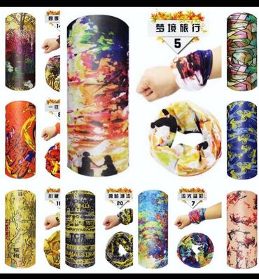 Шарфы, палантины: БАФФЫ летние. Бафф / Buff / Buffs Распродажа последних! 300 сом. Или — 6