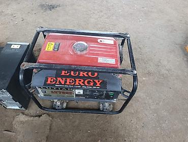 benzin generator: Euro Energy generator 7kva.Ela veziyyetdedi.Real aliciya endirim — 1