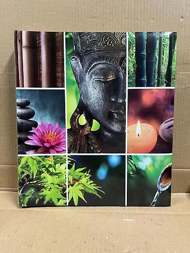 Slike i ramovi: Zidna slika – kolaž „Zen/Buddha“ - Motiv: devet panela sa zen — 1