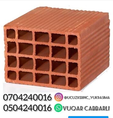 Kərpiclər: HƏR NÖV KƏRPİCLƏRİN ZAVOTDAN ÜNVANA CATDIRILMASI İLƏ XİDMƏTİNİZDƏYİK — 6