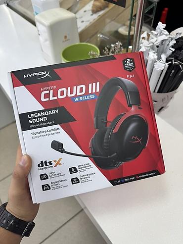 comp kg: HyperX Cloud III Wireless — беспроводная игровая гарнитура с — 1