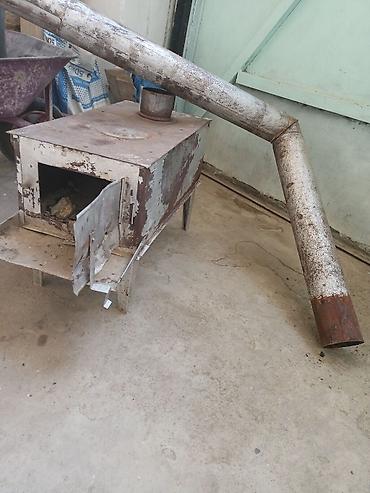 dem çayniki: Metall soba və bacası - Yanacaq tipi: odun/kömür - Korpus: qalın — 2