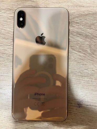 apple x ikinci el: IPhone Xs Max, 256 GB, Qızılı, Face ID