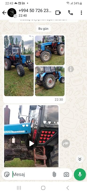traktor t 28 satisi: Imislide Traktor satilir.Saz vəziyyətdədir.Qiymet 13500 Azn.Yurus