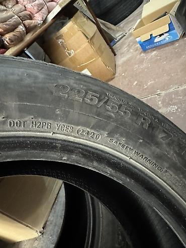 kumho: Шины 225 / 55 / R 17, Лето, Б/у, Комплект, Легковые, Корея, Kumho — 7