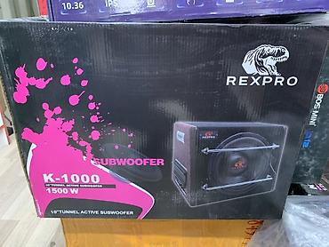 Активный сабвуфер REXPRO K-1000 для автомобильной аудиосистемы at lalafo.kg Активный сабвуфер REXPRO K-1000 для автомобильной аудиосистемы