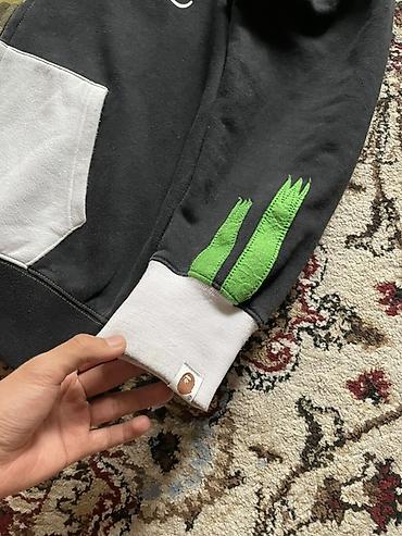 Толстовки: Худи на молнии BAPE (A Bathing Ape) Shark Full Zip, сплит-дизайн — 3