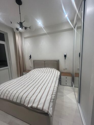 Uzunmüddətli kirayə mənzillər: Müasir dizaynda tam mebel və texnika ilə təchiz olunmuş 2 otaqlı — 22