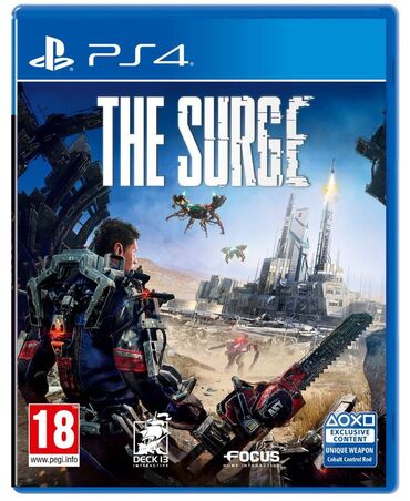 Оригинальный диск ! PS4 The Surge. История Земли близится к своему