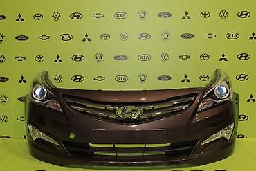 solaris: Hyundai Solaris 2014-2016 Ön Bamper (Rəngli) Hyundai və Kia — 5