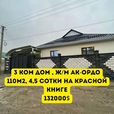 Продажа квартир: Дом, 110 м², 3 комнаты, Риэлтор, Евроремонт