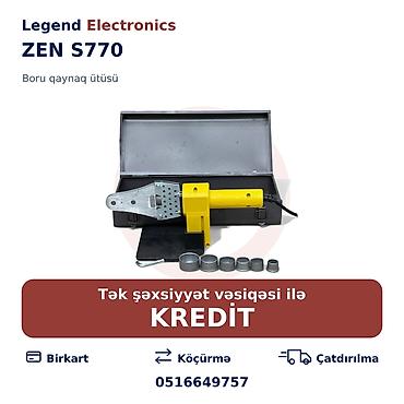 Elan başlığı: Plastik qaynaq aparatları ZEN S770 Elan mətni: Plastik