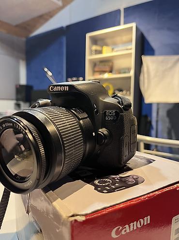 canon eos 1100d: Canon EOS 650D DSLR fotoaparat – EF-S 18-55mm III Kit - Sensor: 18 MP — 6
