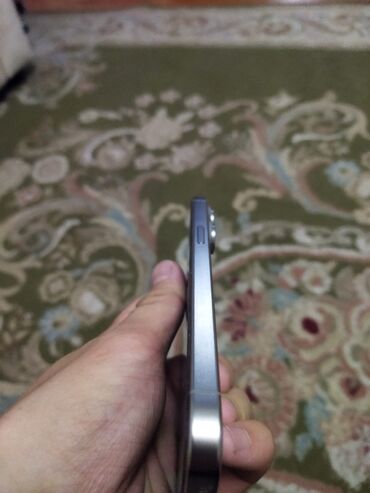 купить игровой ноутбук бу: IPhone 15 Pro Max, Б/у, 256 ГБ, Natural Titanium, Зарядное устройство, Коробка, 88 %
